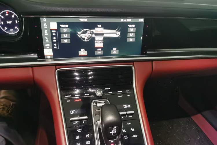 Used Porsche Panamera 2017 Panamera 3.0T Audio And AC Panel