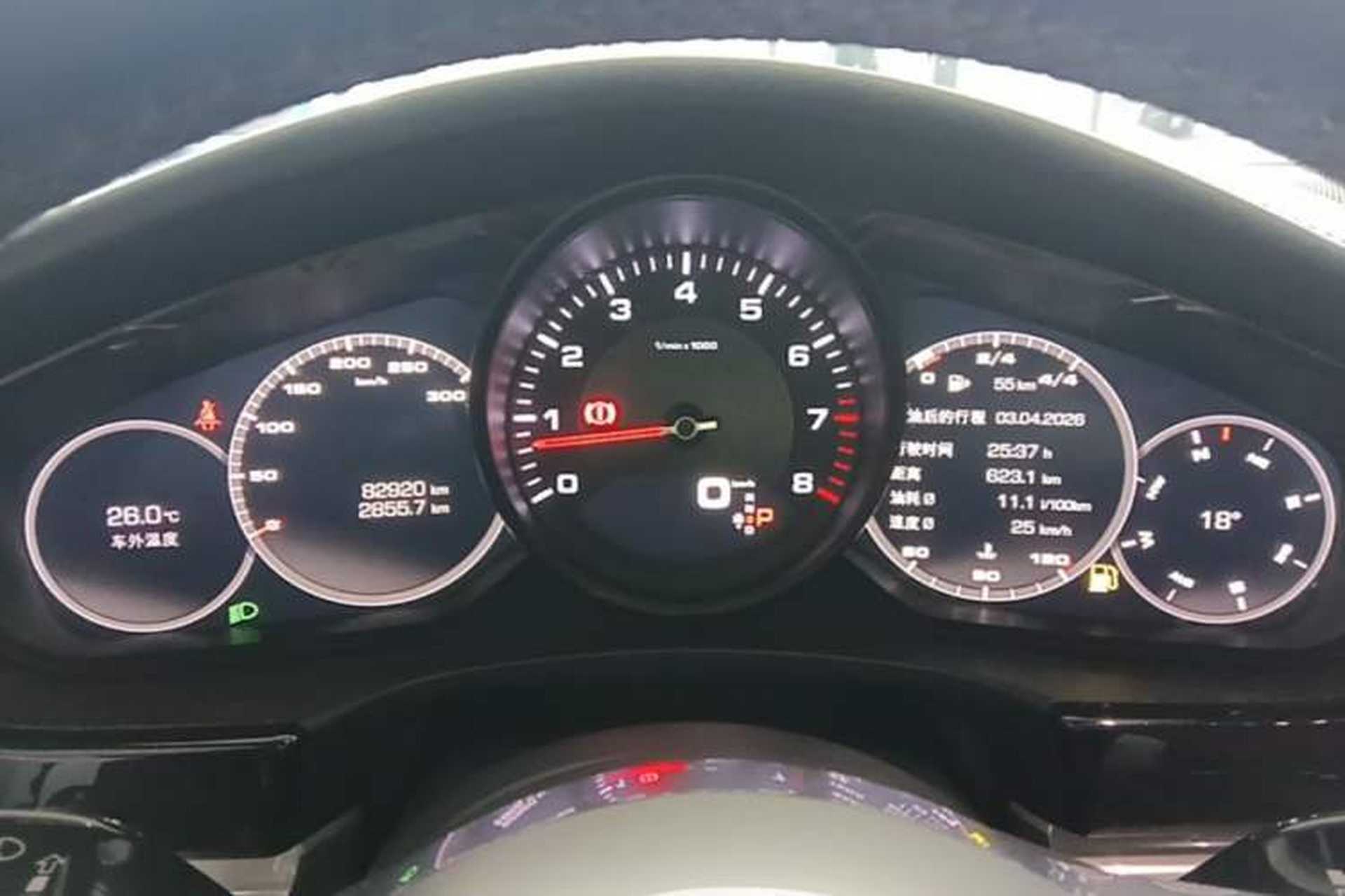 Used Porsche Panamera 2017 Panamera 3.0T Instrument Cluster