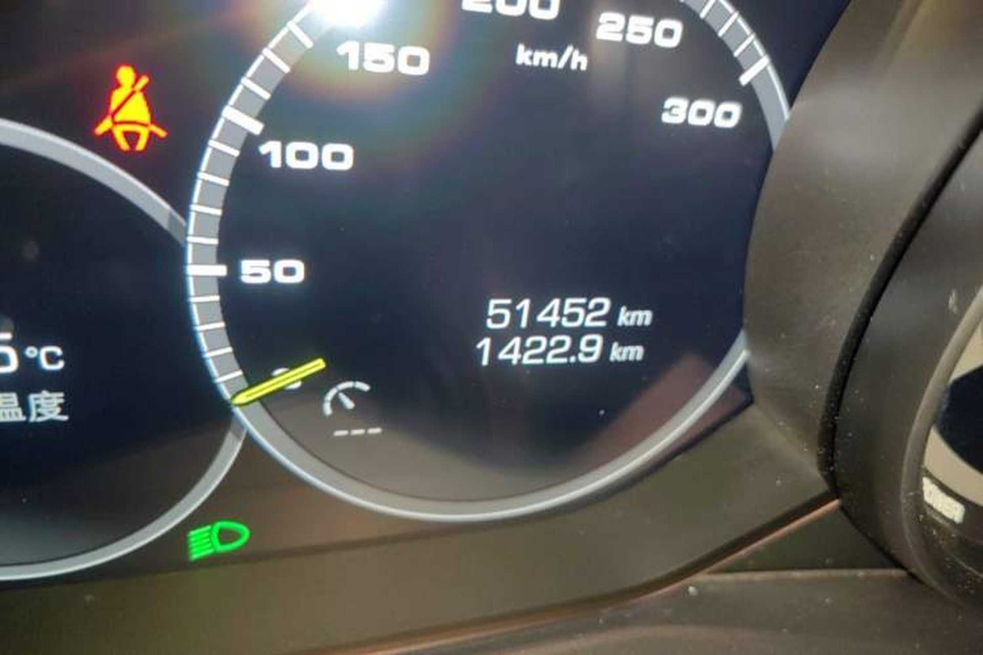 Used Porsche Panamera 2017 Panamera 4 E-Hybrid Executive Long Wheelbase 2.9T Odometer Close Up
