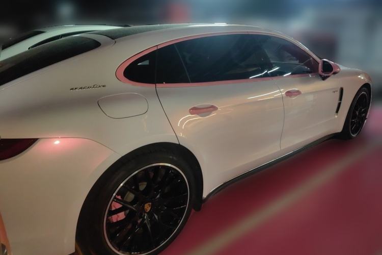Used Porsche Panamera 2017 Panamera 4 E-Hybrid Executive Long Wheelbase 2.9T Rear Right 45 Deg