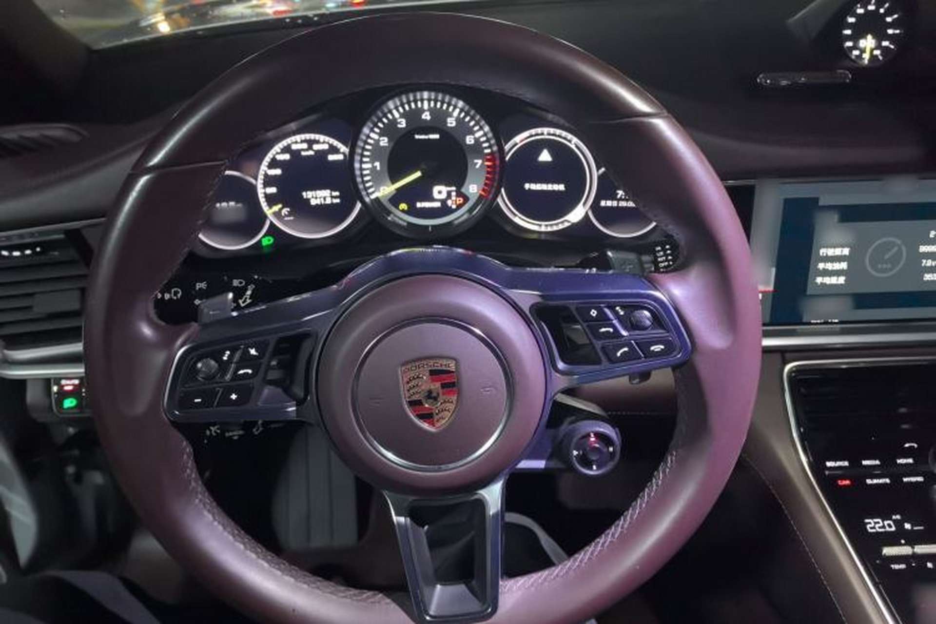 Used Porsche Panamera 2017 Panamera 4 E-Hybrid Executive Long Wheelbase 2.9T Steering Wheel