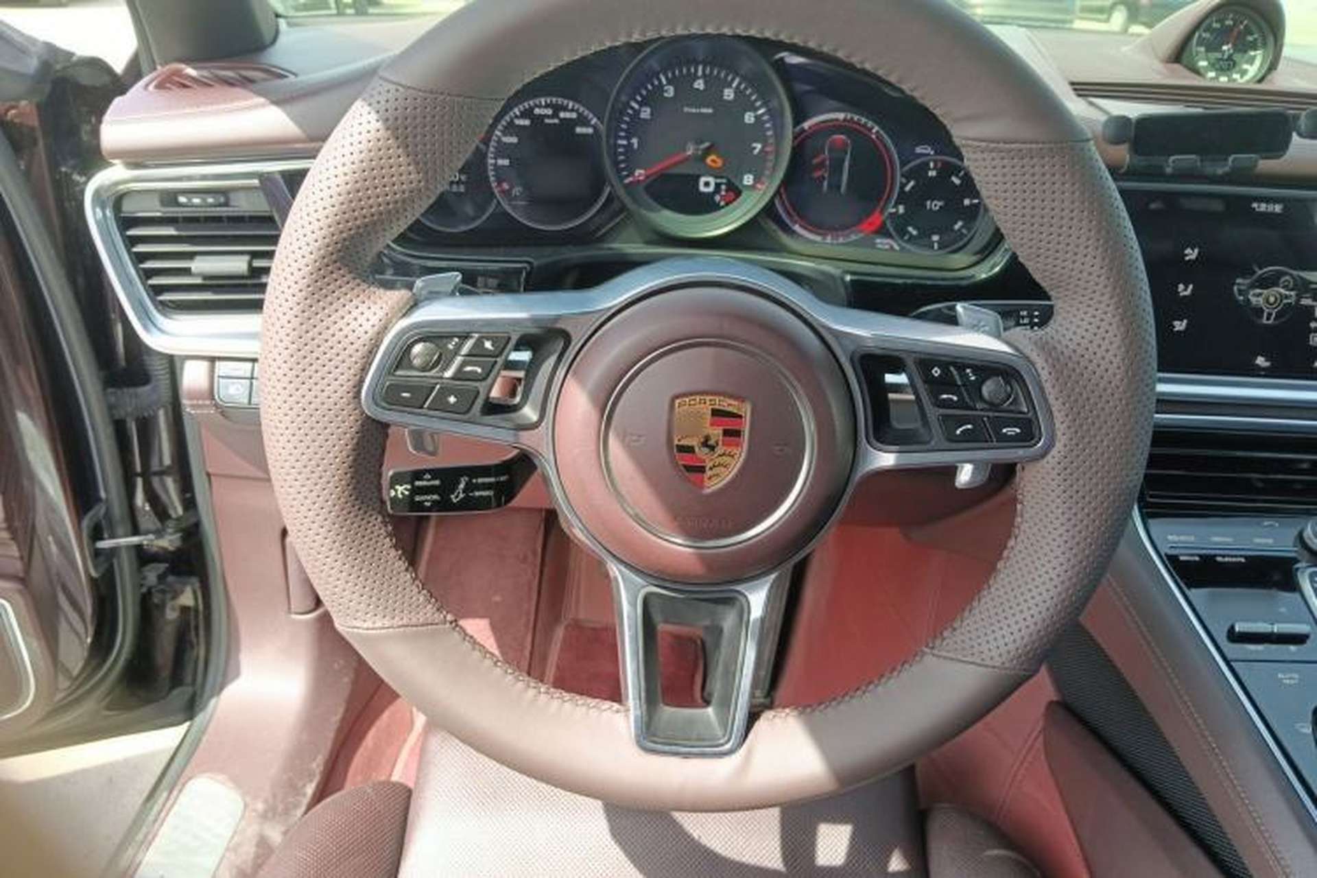 Used Porsche Panamera 2017 Panamera 3.0T Steering Wheel