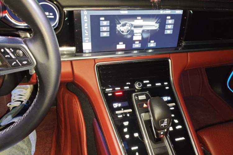 Used Porsche Panamera 2017 Panamera 3.0T Audio And AC Panel
