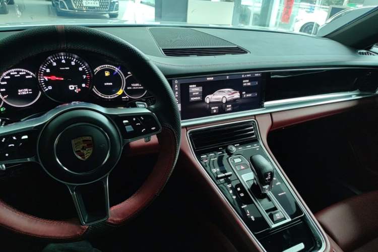 Used Porsche Panamera 2017 Panamera 3.0T Audio And AC Panel