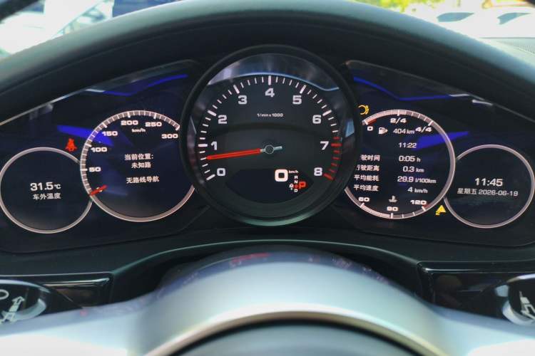 Used Porsche Panamera 2017 Panamera Executive Long Wheelbase 3.0T Instrument Cluster