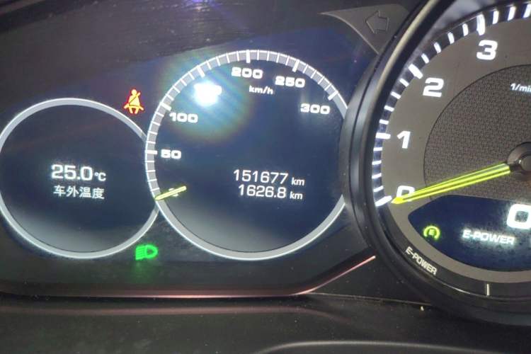 Used Porsche Panamera 2017 Panamera 4 E-Hybrid Executive Long Wheelbase 2.9T Odometer Close Up