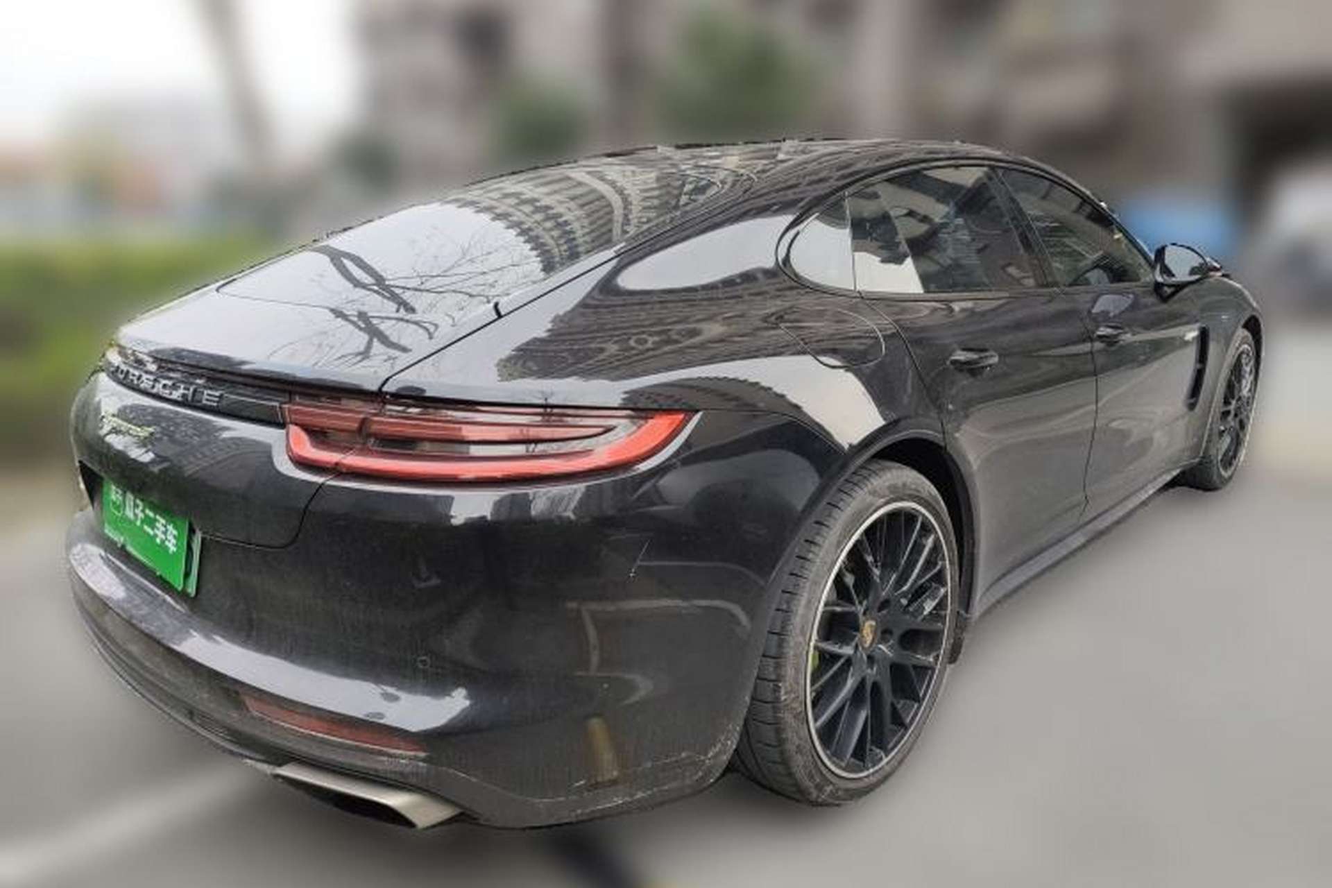 Used Porsche Panamera 2018 Panamera 4 E-Hybrid 2.9T Rear Right 45 Deg