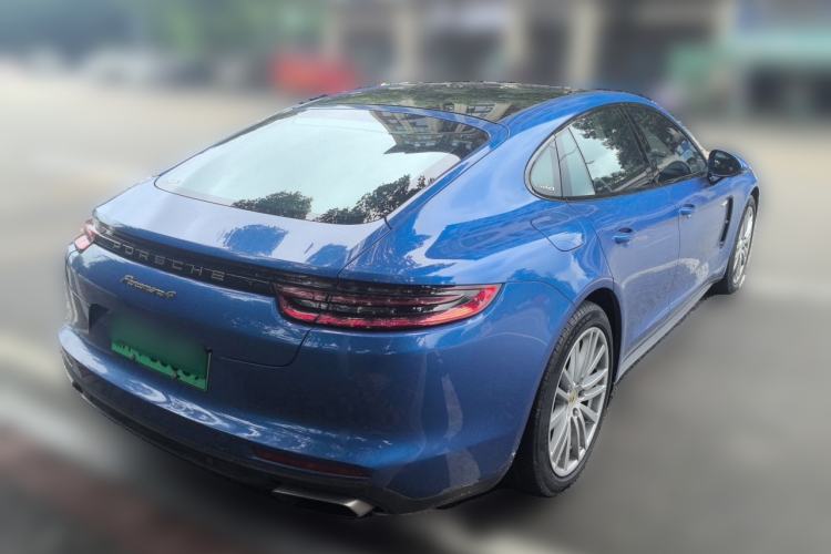Used Porsche Panamera 2018 Panamera 4 E-Hybrid 2.9T Rear Right 45 Deg
