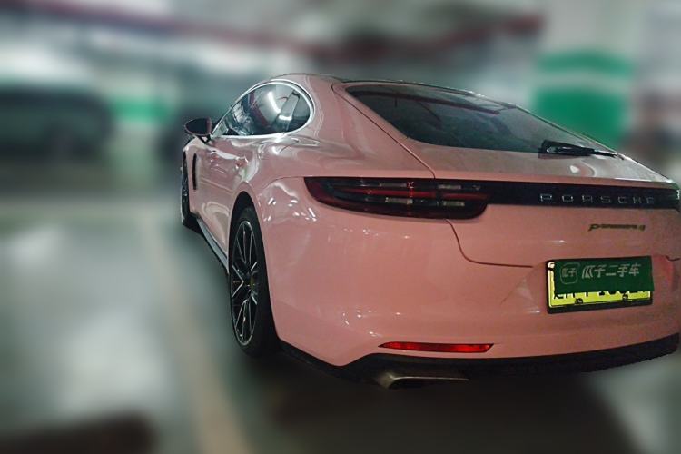 Used Porsche Panamera 2018 Panamera 4 E-Hybrid 2.9T Rear Left 45 Deg