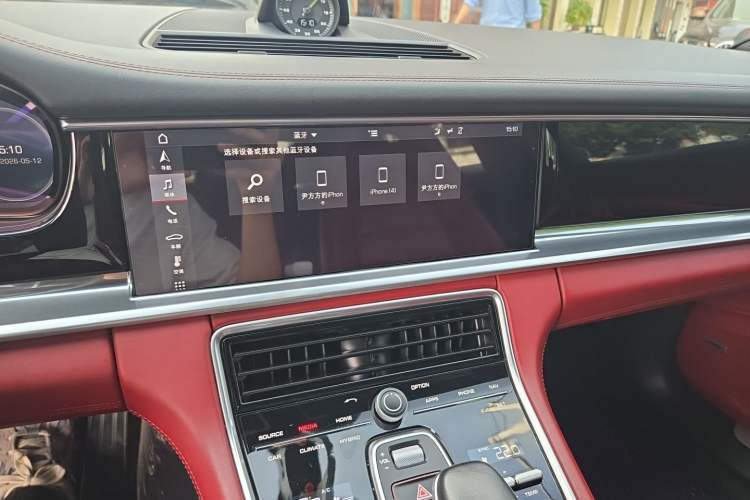 Used Porsche Panamera 2018 Panamera 4 E-Hybrid 2.9T Audio And AC Panel