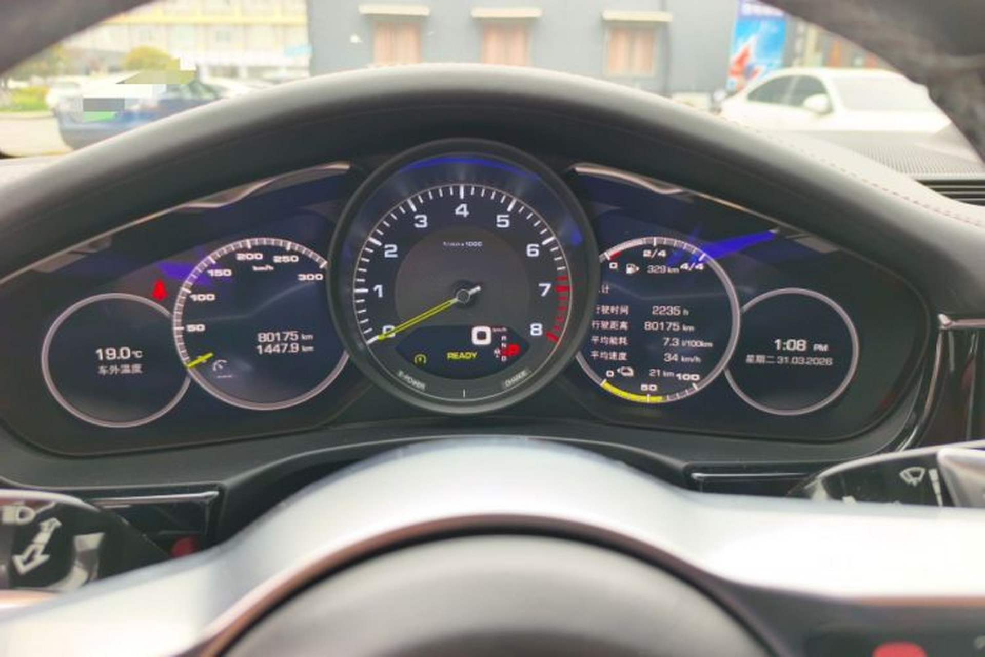 Used Porsche Panamera 2018 Panamera 4 E-Hybrid 2.9T Instrument Cluster