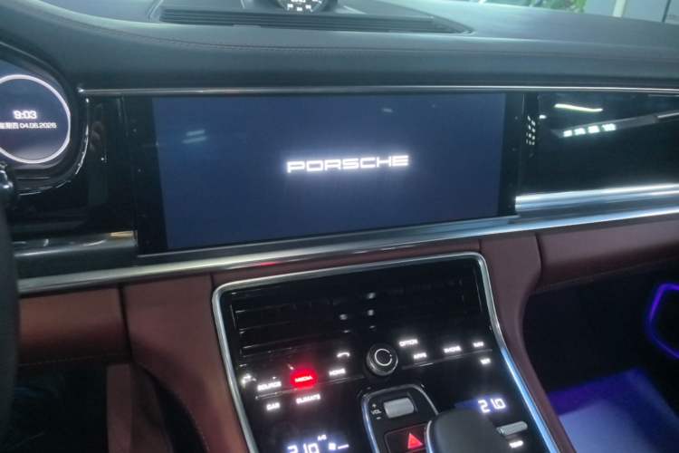 Used Porsche Panamera 2019 Panamera 2.9T Audio And AC Panel