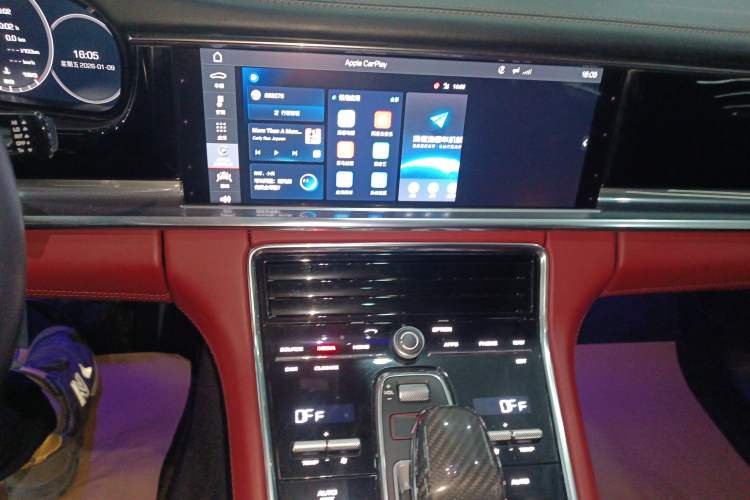 Used Porsche Panamera 2019 Panamera 2.9T Audio And AC Panel