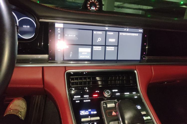 Used Porsche Panamera 2019 Panamera 2.9T Audio And AC Panel