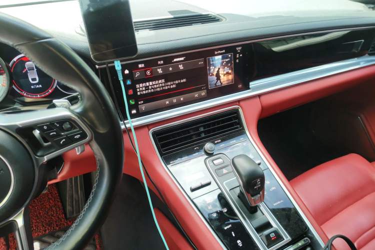 Used Porsche Panamera 2019 Panamera 2.9T Audio And AC Panel