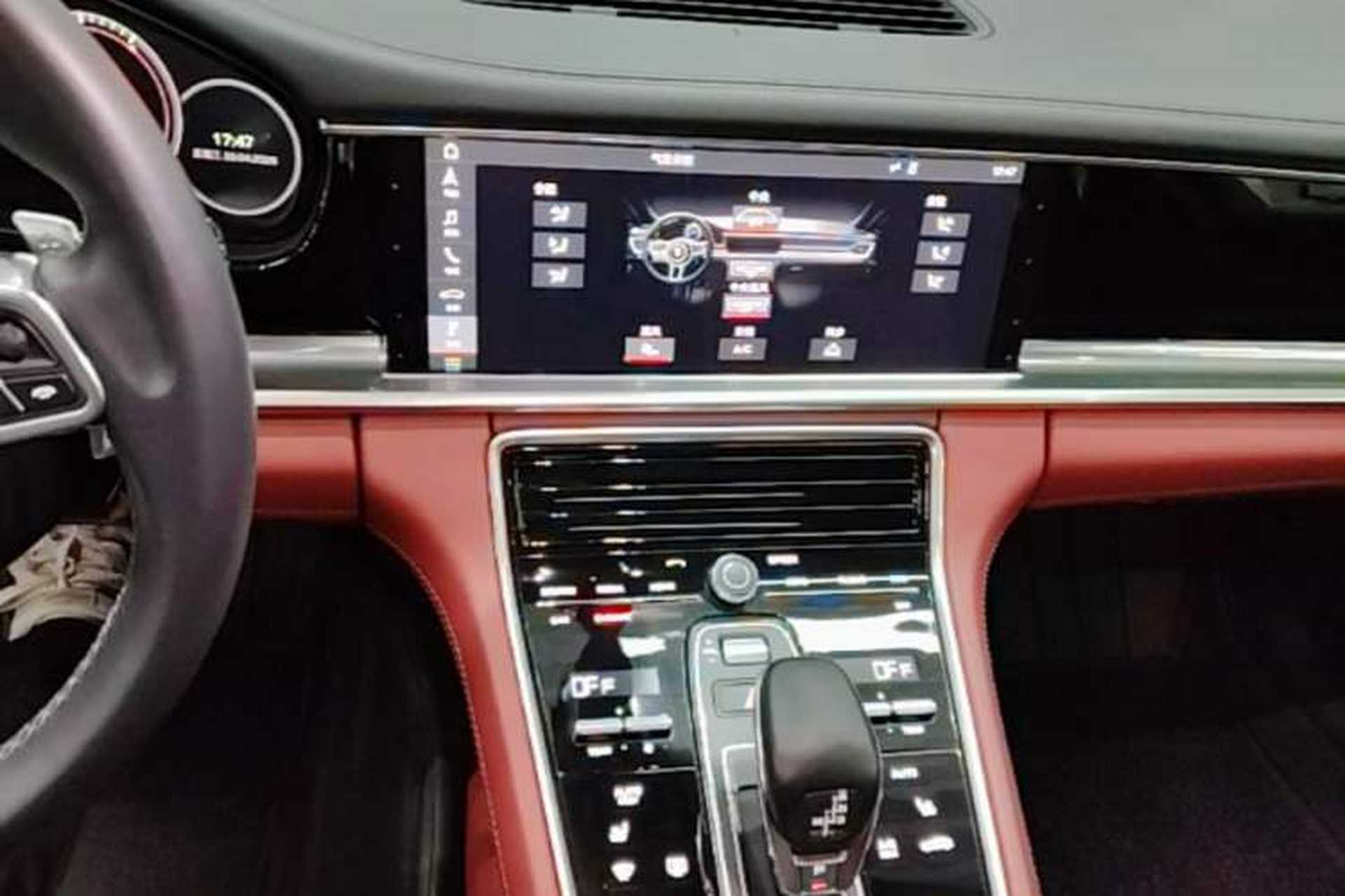 Used Porsche Panamera 2019 Panamera 2.9T Audio And AC Panel