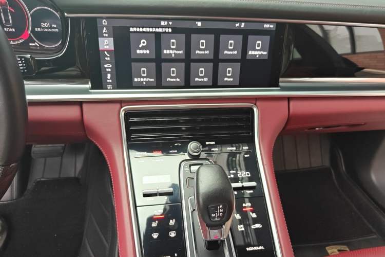 Used Porsche Panamera 2019 Panamera 2.9T Audio And AC Panel