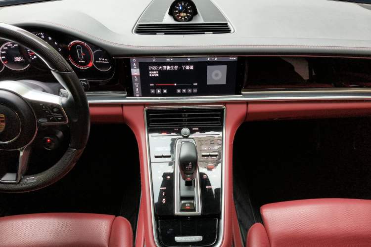 Used Porsche Panamera 2019 Panamera 2.9T Audio And AC Panel