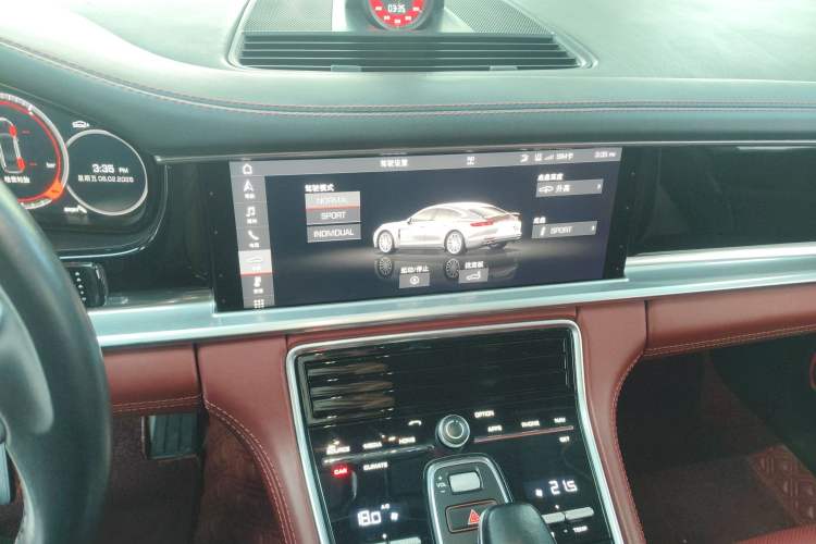 Used Porsche Panamera 2019 Panamera 2.9T Audio And AC Panel