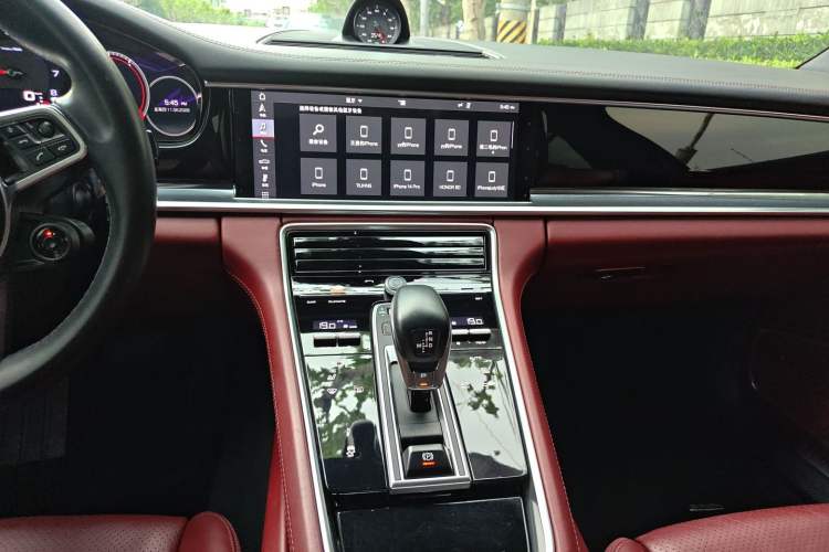 Used Porsche Panamera 2019 Panamera Executive Long Wheelbase 2.9T Audio And AC Panel