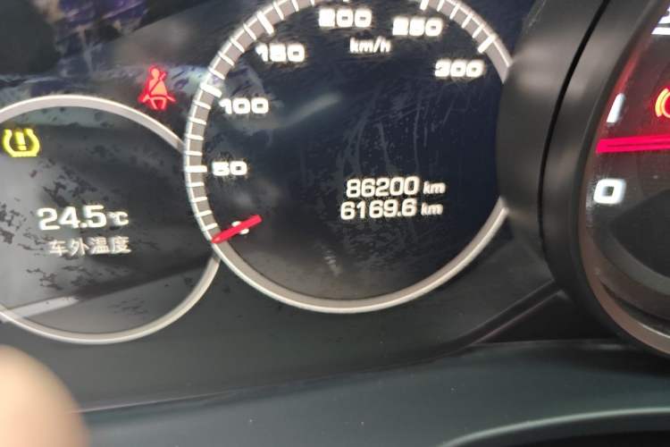 Used Porsche Panamera 2019 Panamera 2.9T Odometer Close Up