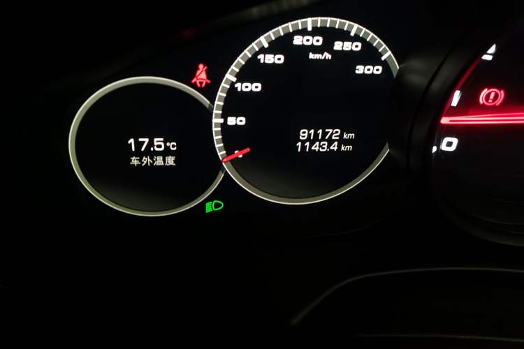 Used Porsche Panamera 2019 Panamera Executive Long Wheelbase 2.9T Odometer Close Up