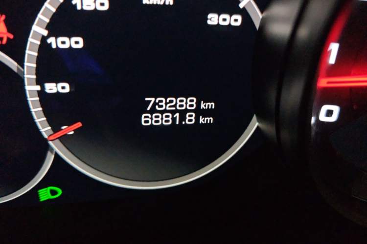 Used Porsche Panamera 2019 Panamera 4 Sport Turismo 2.9T Odometer Close Up