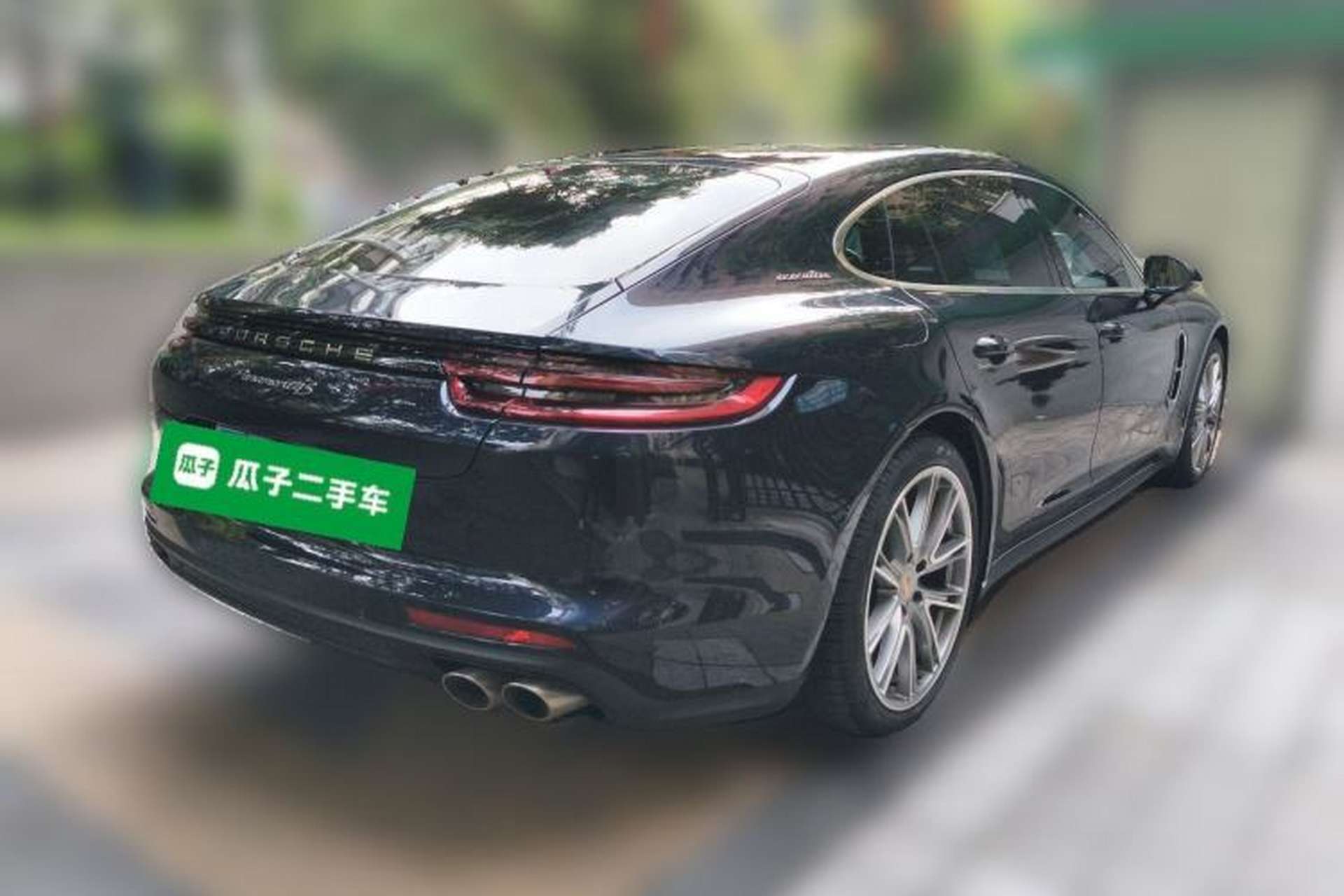 Used Porsche Panamera 2019 Panamera 2.9T Rear Right 45 Deg