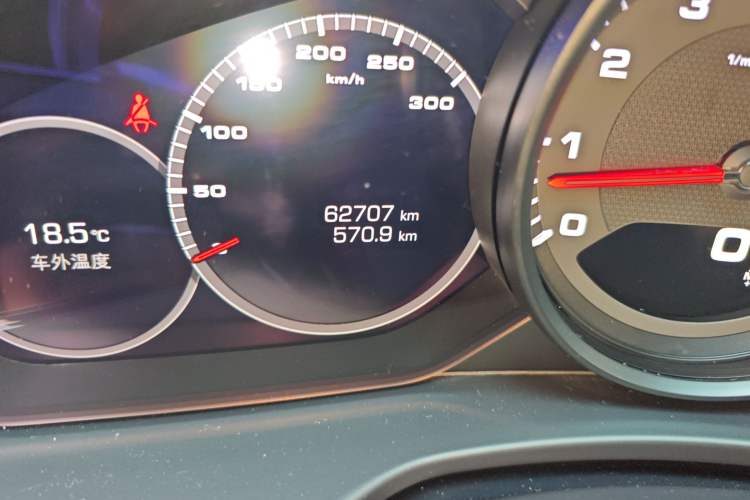 Used Porsche Panamera 2019 Panamera Executive Long Wheelbase 2.9T Odometer Close Up