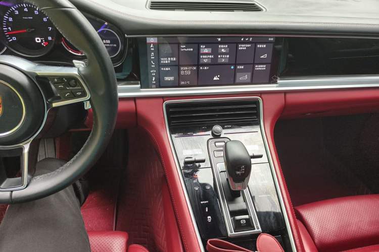 Used Porsche Panamera 2019 Panamera 2.9T Audio And AC Panel