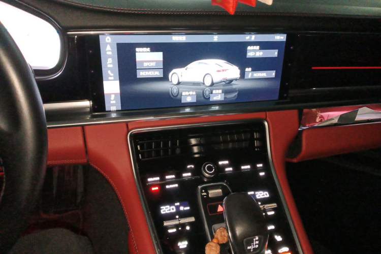 Used Porsche Panamera 2019 Panamera Executive Long Wheelbase 2.9T Audio And AC Panel