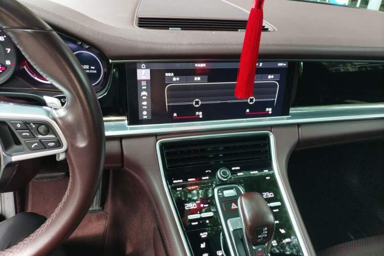 Used Porsche Panamera 2019 Panamera 2.9T Audio And AC Panel