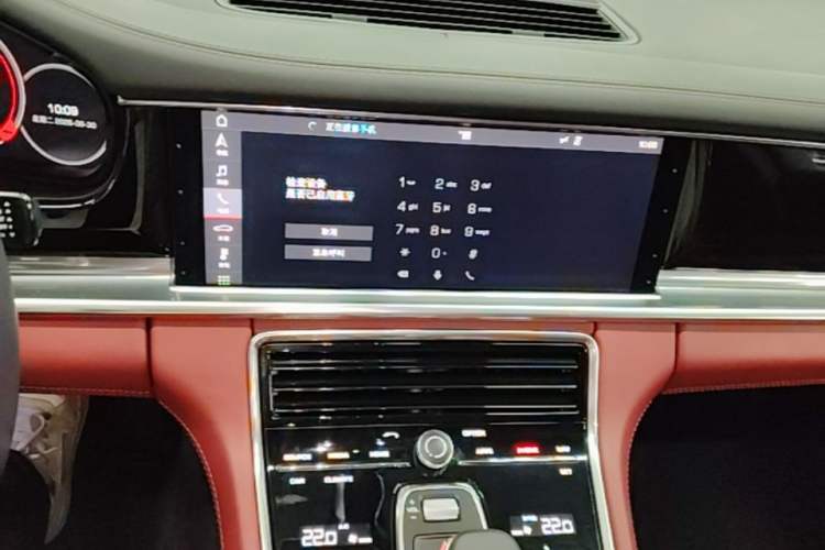 Used Porsche Panamera 2019 Panamera 2.9T Audio And AC Panel