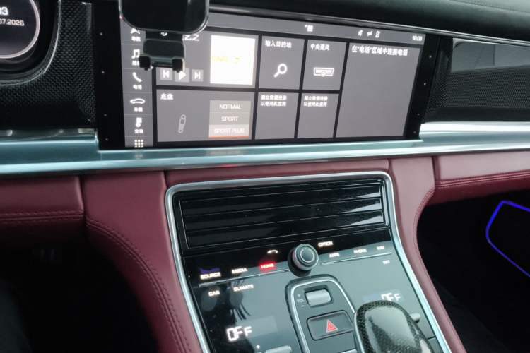 Used Porsche Panamera 2019 Panamera 2.9T Audio And AC Panel