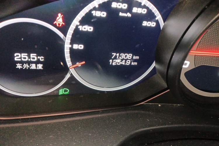 Used Porsche Panamera 2019 Panamera Executive Long Wheelbase 2.9T Odometer Close Up