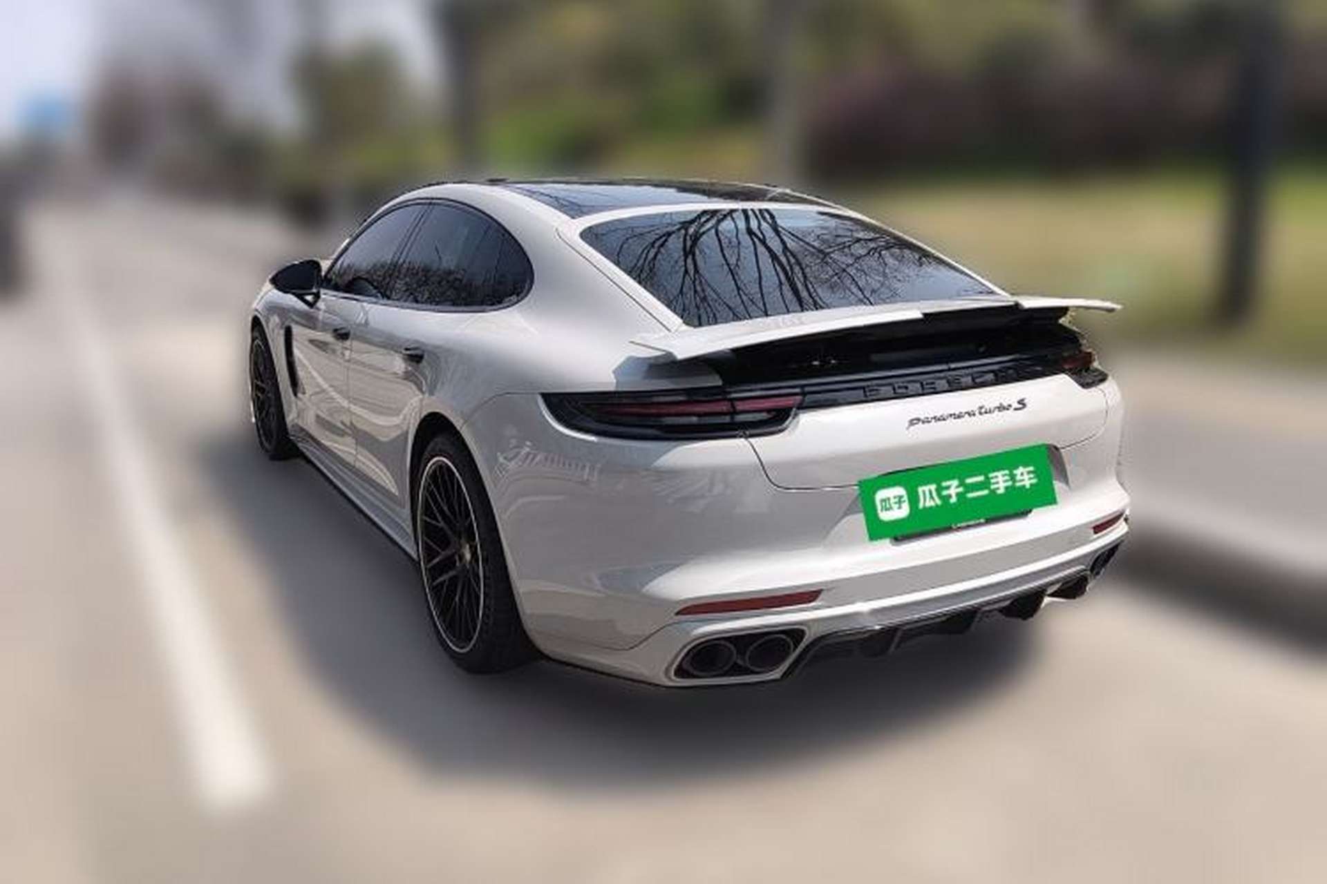 Used Porsche Panamera 2019 Panamera 2.9T Rear Left 45 Deg
