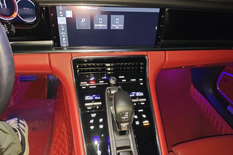 Used Porsche Panamera 2019 Panamera 2.9T Audio And AC Panel