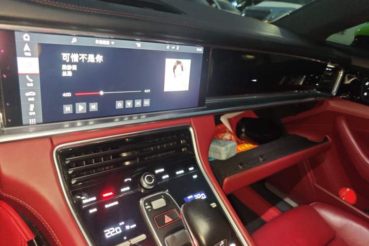 Used Porsche Panamera 2019 Panamera 2.9T Audio And AC Panel