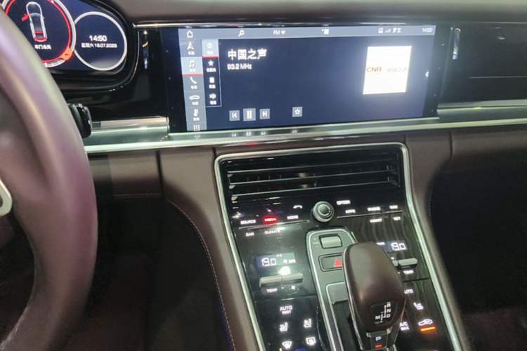 Used Porsche Panamera 2019 Panamera 2.9T Audio And AC Panel