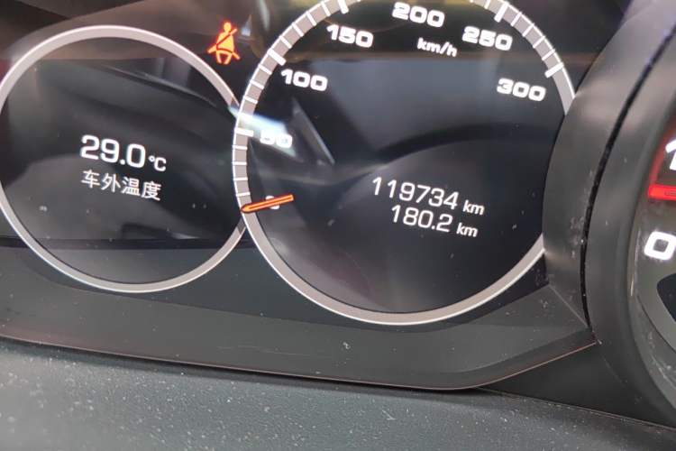 Used Porsche Panamera 2019 Panamera 2.9T Odometer Close Up