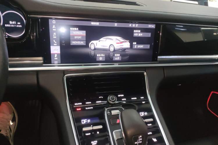 Used Porsche Panamera 2019 Panamera 2.9T Audio And AC Panel