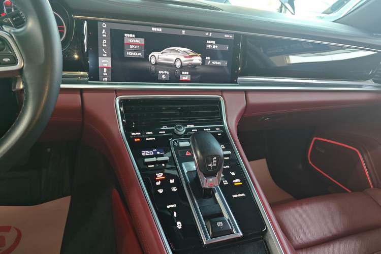 Used Porsche Panamera 2019 Panamera 2.9T Audio And AC Panel