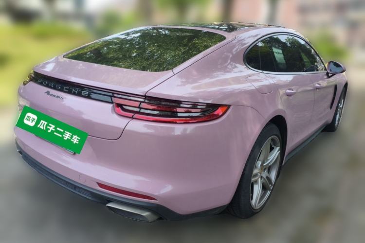 Used Porsche Panamera 2019 Panamera 2.9T Rear Right 45 Deg
