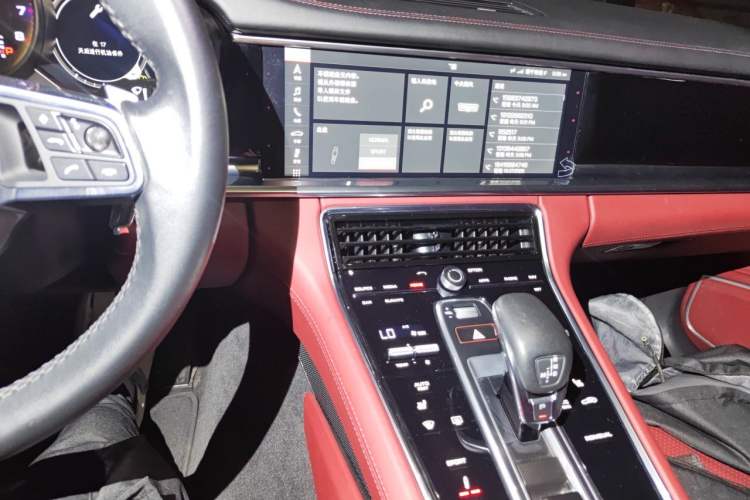 Used Porsche Panamera 2019 Panamera 2.9T Audio And AC Panel