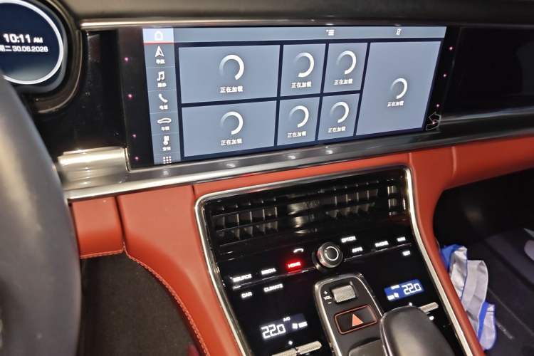 Used Porsche Panamera 2019 Panamera 2.9T Audio And AC Panel
