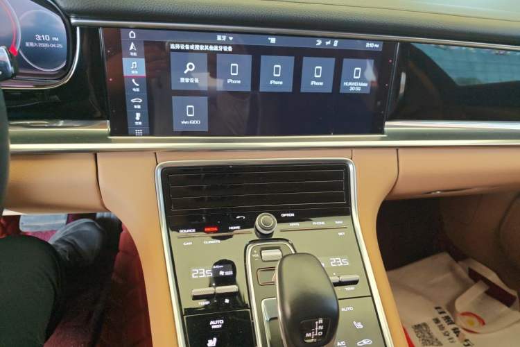 Used Porsche Panamera 2019 Panamera 2.9T Audio And AC Panel