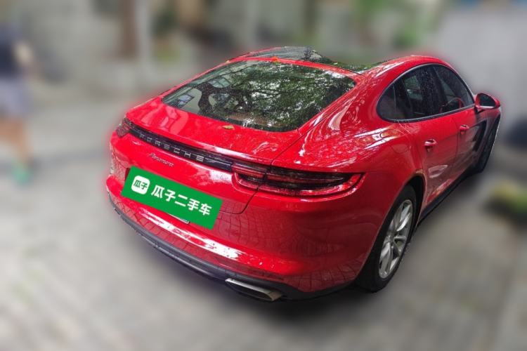Used Porsche Panamera 2019 Panamera 2.9T Rear Right 45 Deg