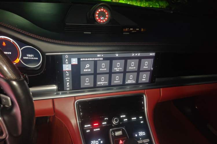 Used Porsche Panamera 2019 Panamera 2.9T Audio And AC Panel