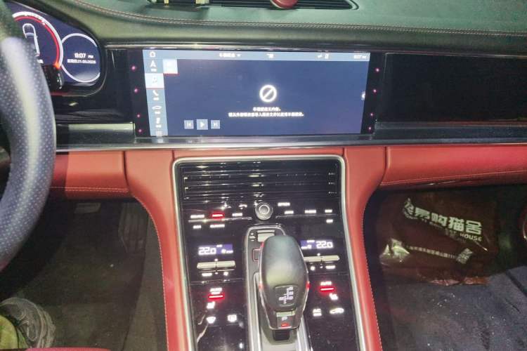 Used Porsche Panamera 2019 Panamera 2.9T Audio And AC Panel