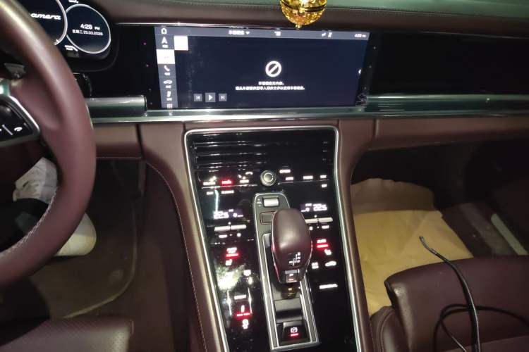 Used Porsche Panamera 2019 Panamera 2.9T Audio And AC Panel